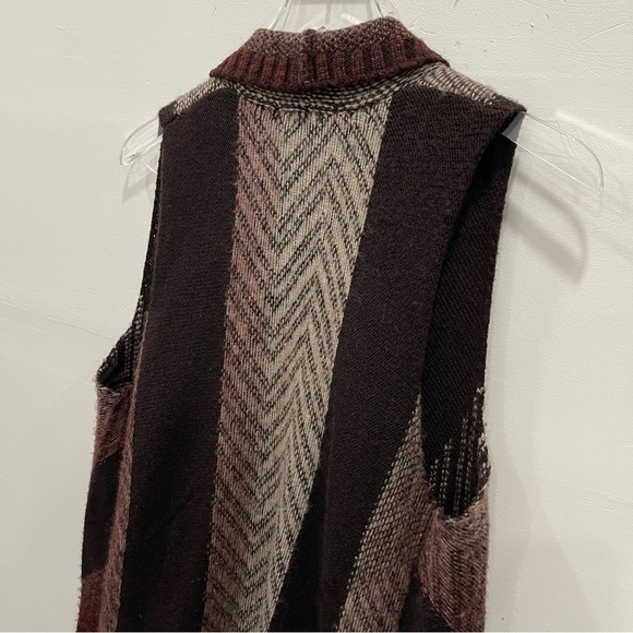 Anthropologie Sleeping On Snow Knit Sweater Vest Wool Blend Size XS / Small - Picture 6 of 8